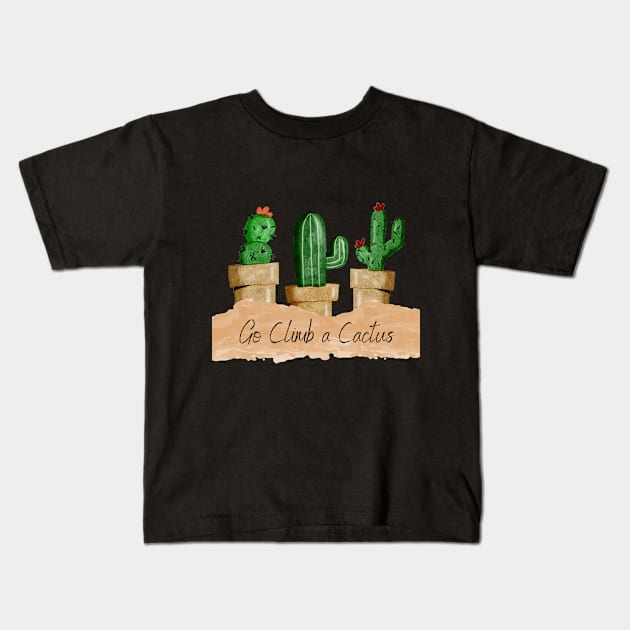 cactus Kids T-Shirt by Willows Blossom